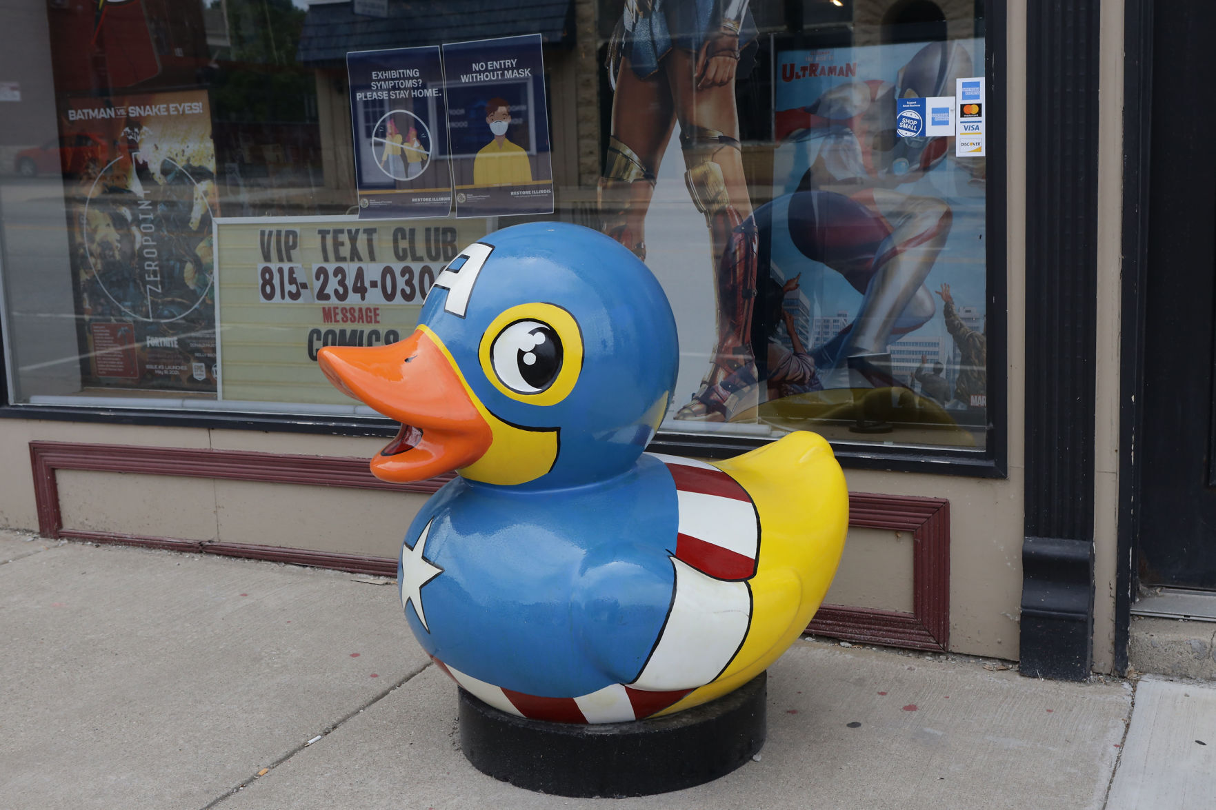 Flock of artistic ducks land downtown to help small businesses fly again